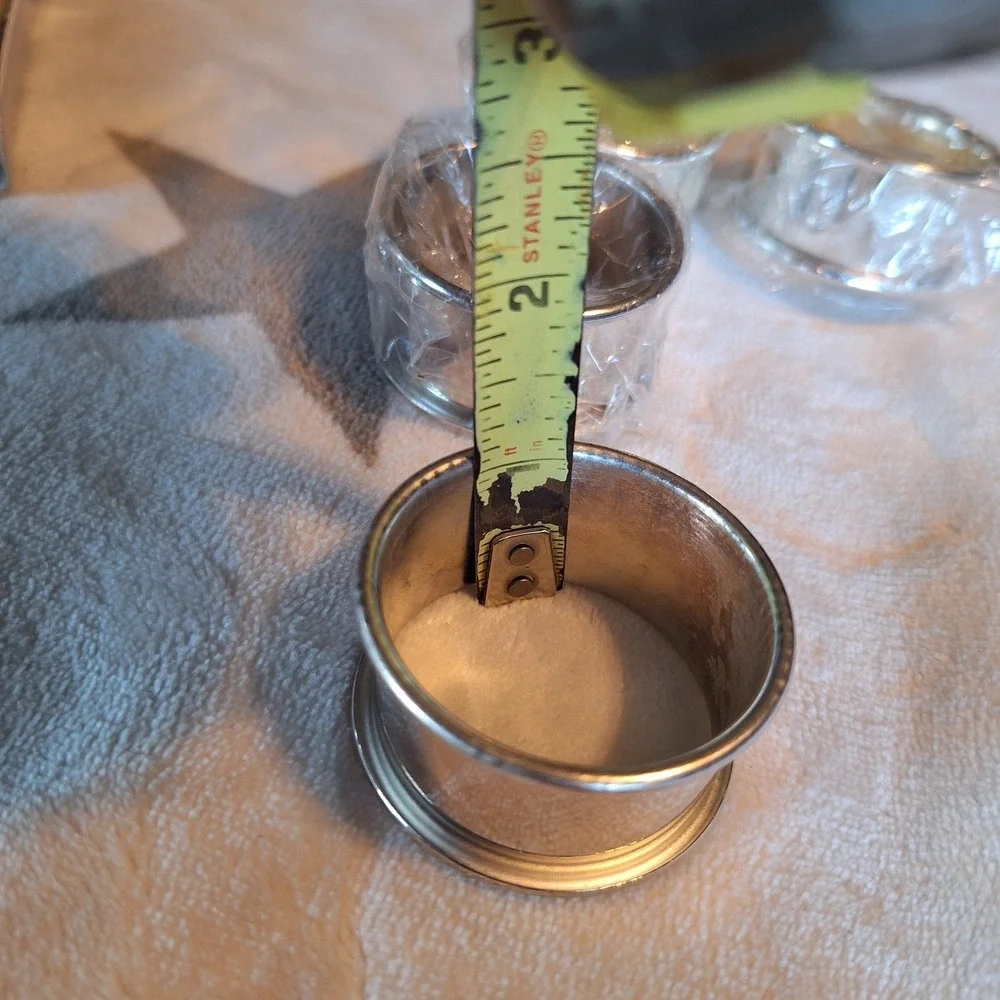 Vintage Napkin Rings Set Of 4 Wm. A Rogers Elegant Silverplated Import By Onieda